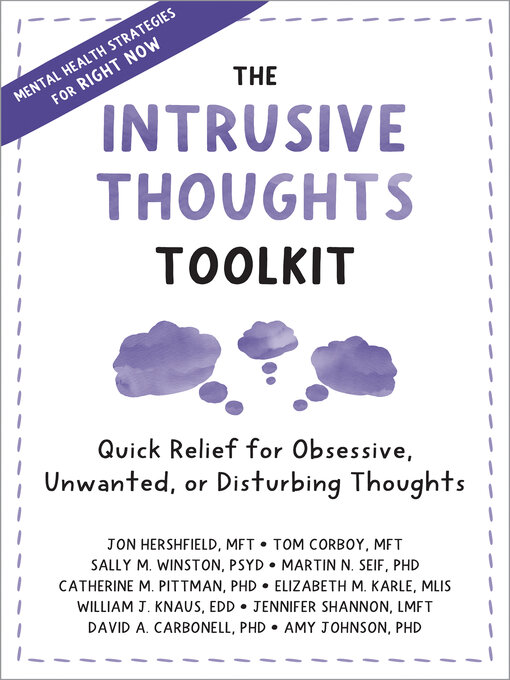 Title details for The Intrusive Thoughts Toolkit by Jon Hershfield - Available